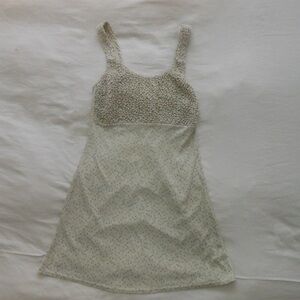 Chic Cream/ Pale Yellow Floral Slip Dress